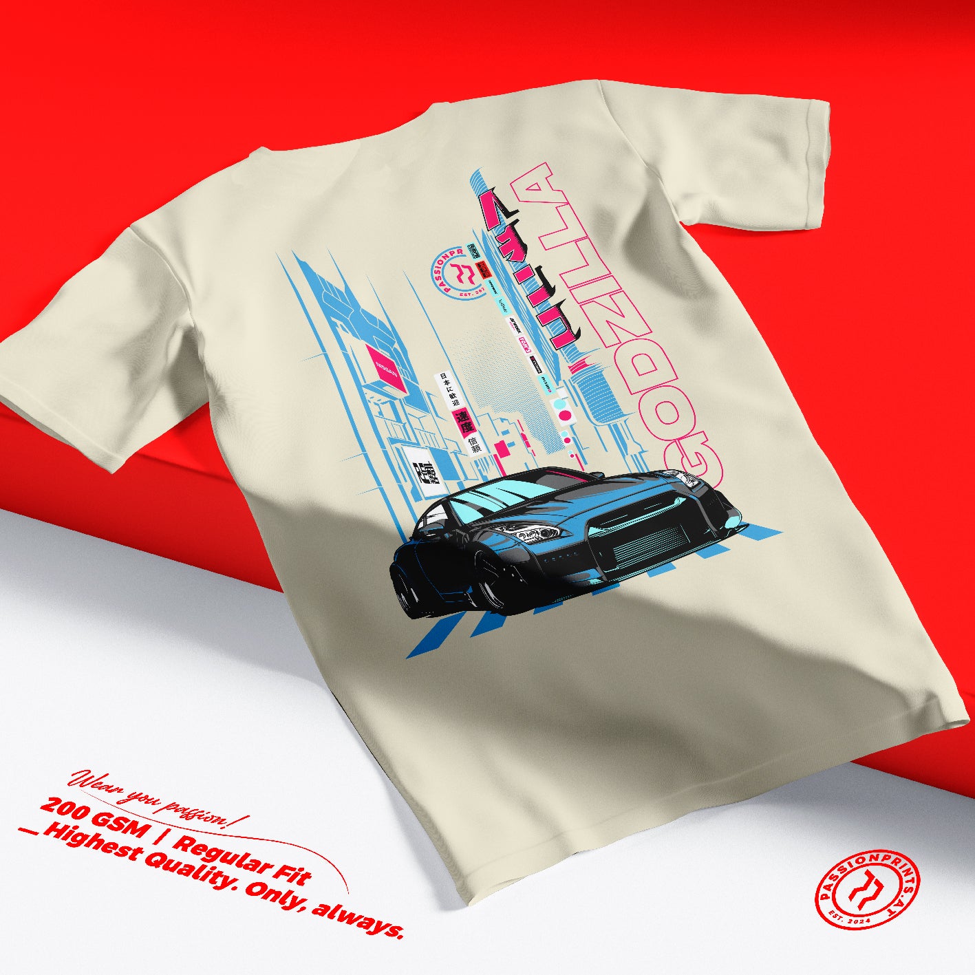R35 Godzilla T-Shirt