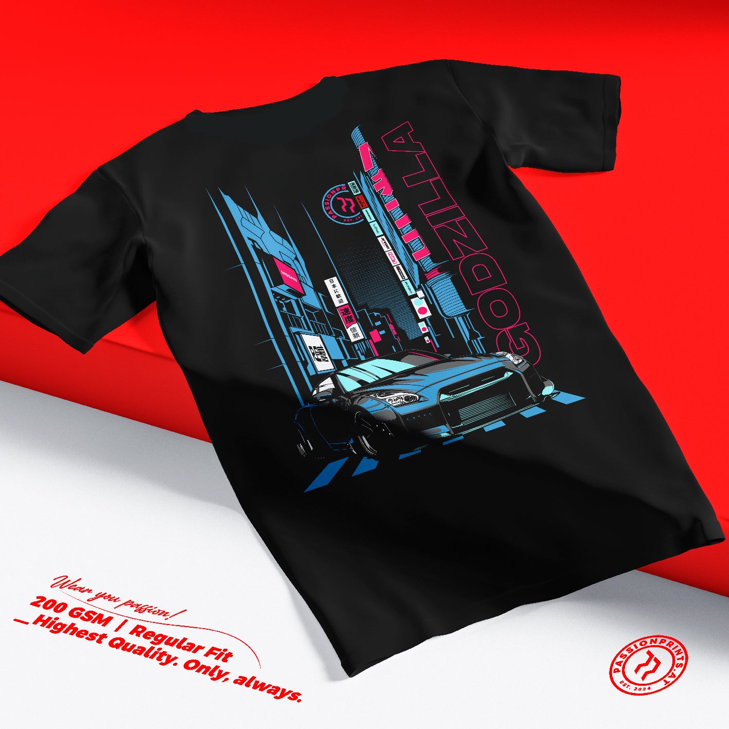 R35 Godzilla T-Shirt