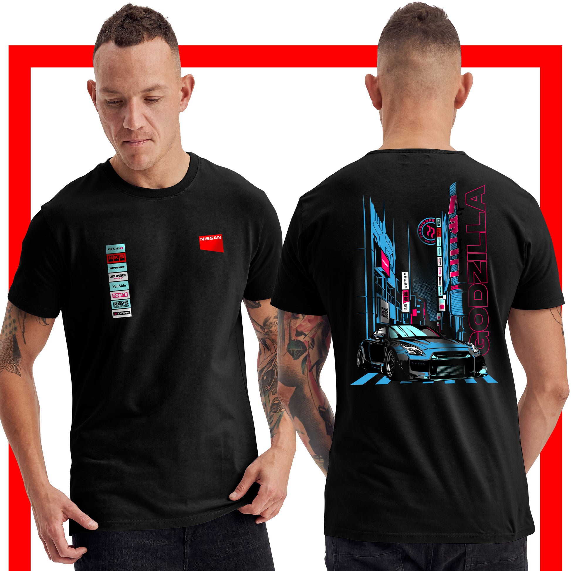 R35 Godzilla T-Shirt