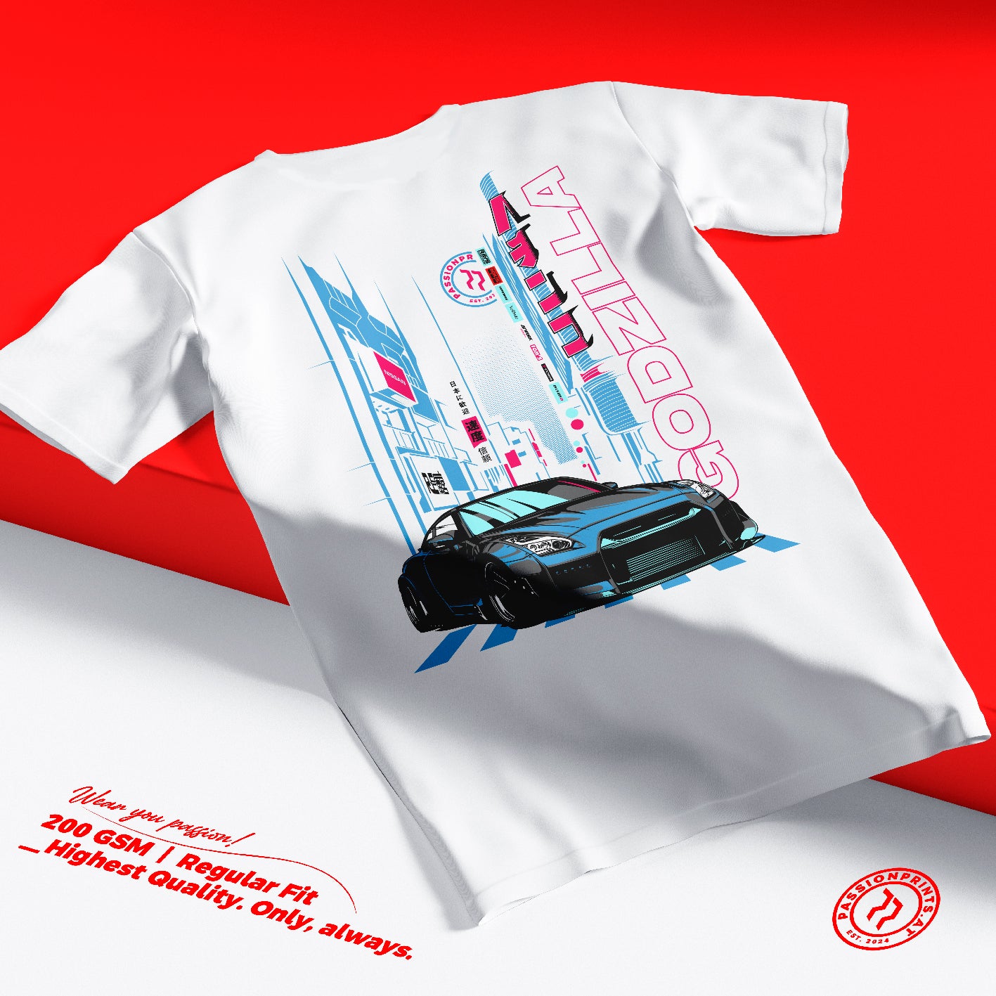R35 Godzilla T-Shirt